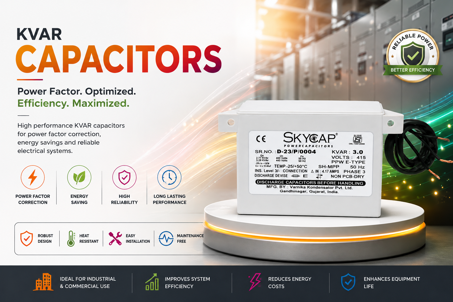 Home KVAR Capacitors
