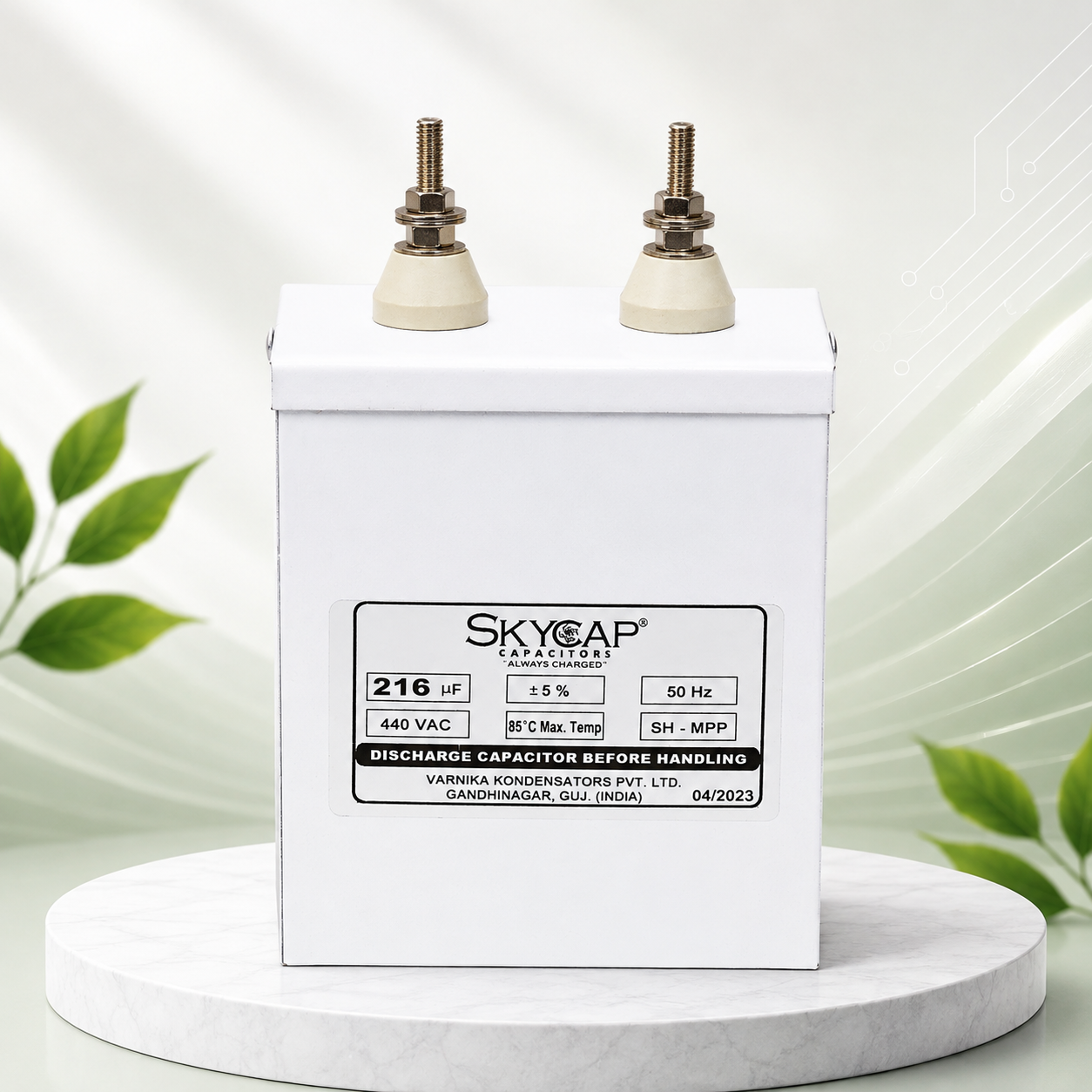 216 mfd box capacitor