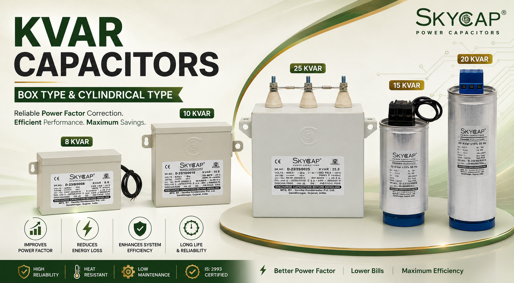 kvar capacitors